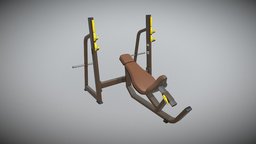 OLYMPIC BENCH INCLINE fitness, equipment, dhz