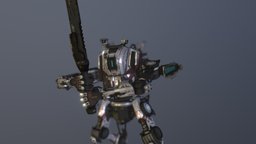 Titanfall 2 Ronin mech, ronin, titanfall2, robot