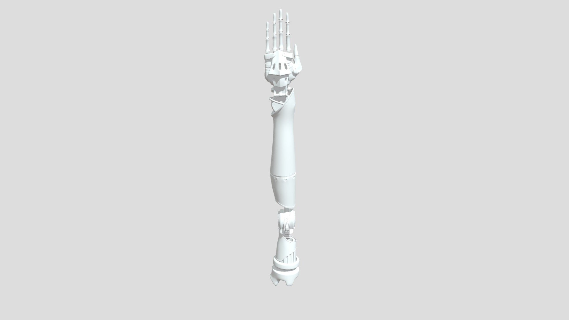 Model I made for training - Violet Evergarden Arm - 3D model by KamiPedro 3d model