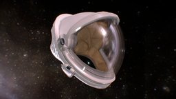 Space Helmet armor, suit, armour, universe, nasa, sci, fi, prop, spacecraft, astronomy, spaceman, astronaut, unit, galaxy, science, galactic, spacesuit, cosmonaut, helmet, space, extravehicular