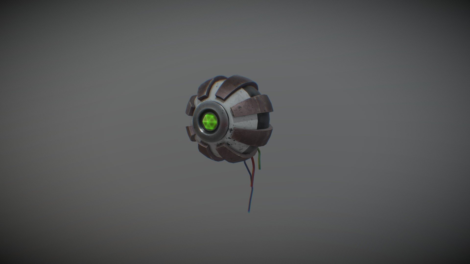 An Old Robot Eye - Old Robot Eye - 3D model by Rico Peters (@ryko777) 3d model
