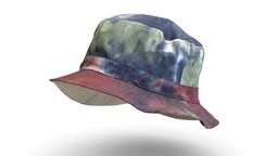 Splicing Hat 3Dscan sample (retopology model)