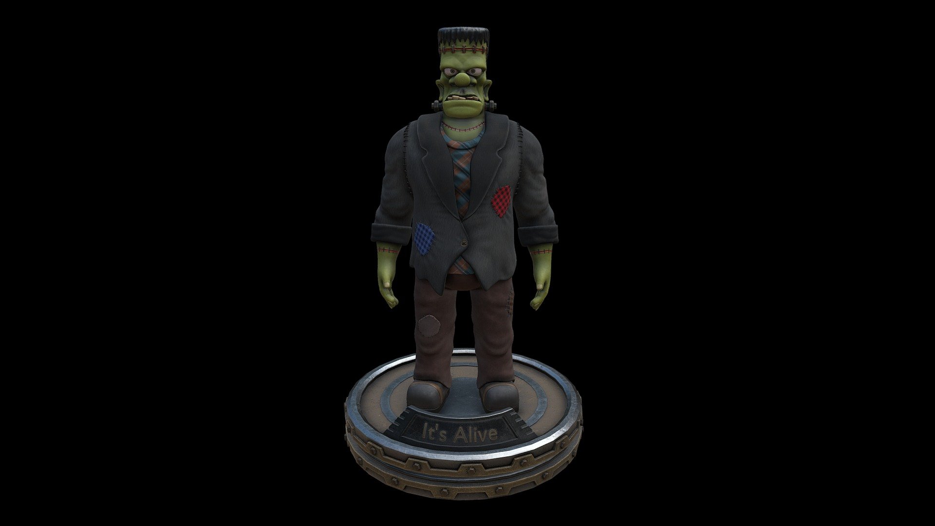 Frankenstein - 3D model by ckatuh 3d model