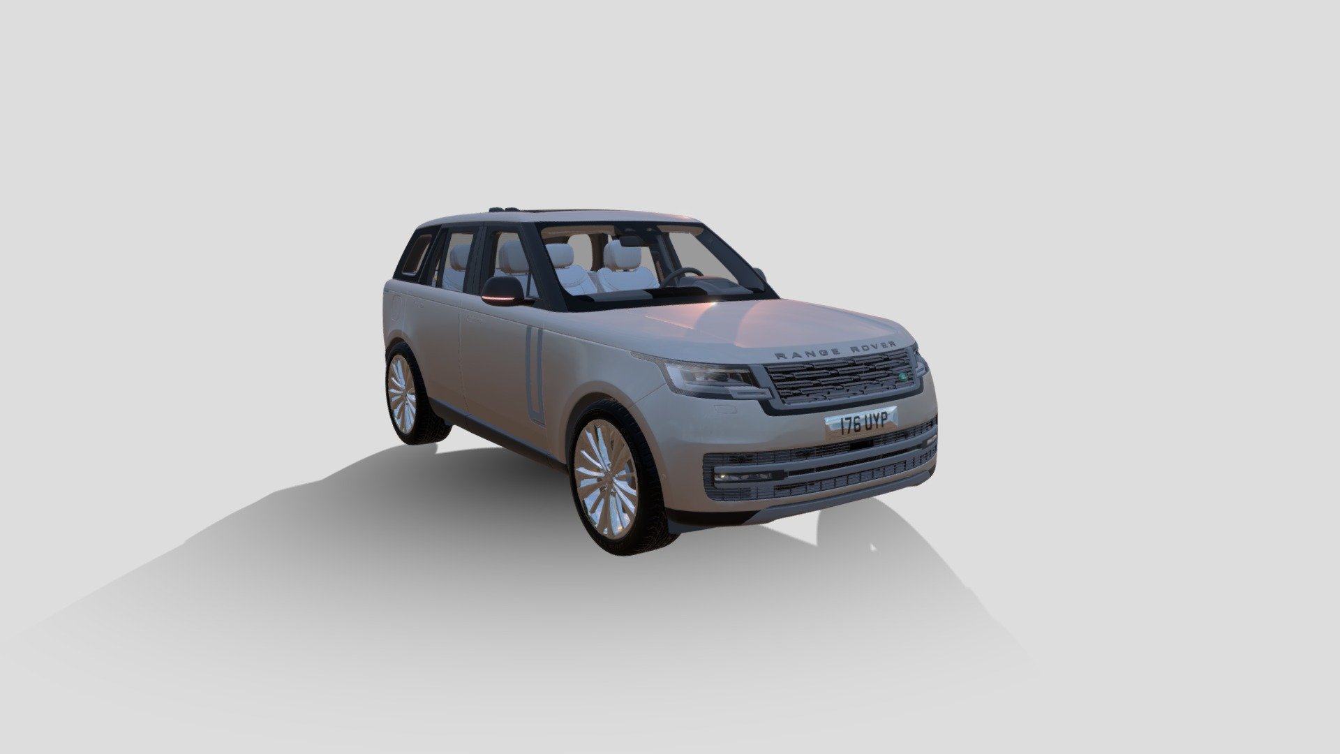 Realistic Range Rover 2023 - copy - 3D model by devtifytechnologies 3d model