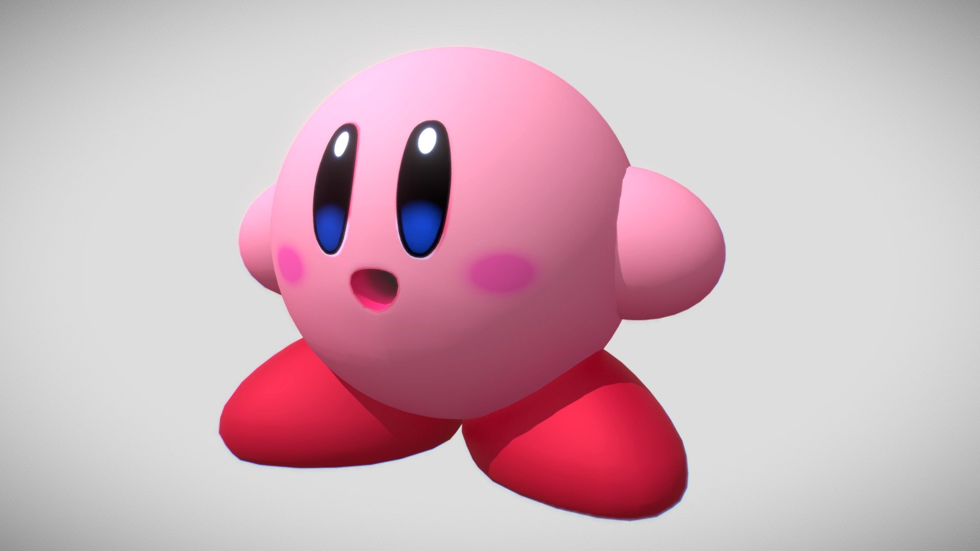 A quick Sketch of Kirby after having played Kirby and the Forgotten Land!

Time Alotted: ( 55 Minutes )
Modeling - 25 Minutes
UV's - 5 Minutes
Texturing - 25 Minutes - Kirby Sketch - 3D model by Nicolas Laube (@nicolaslaube09) 3d model
