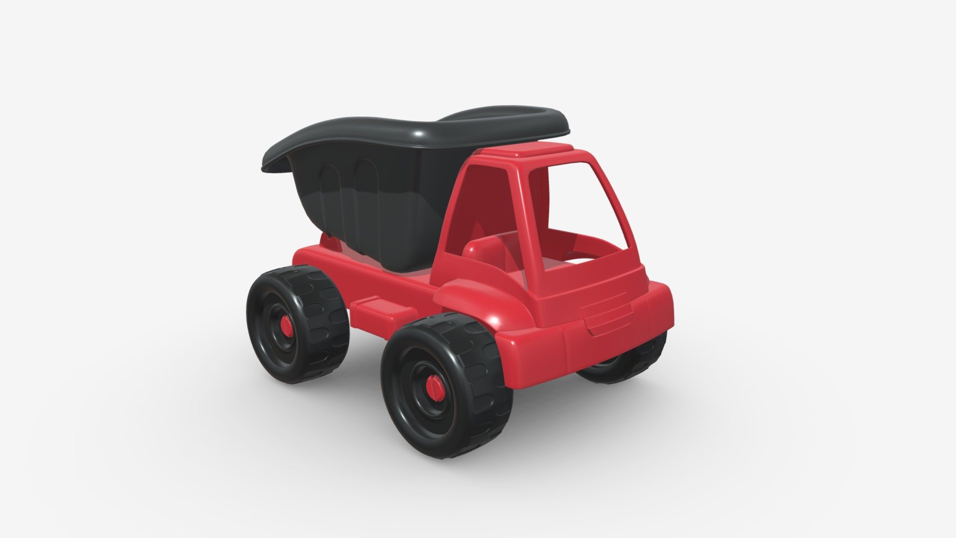 toy dump truck - Buy Royalty Free 3D model by HQ3DMOD (@AivisAstics) 3d model