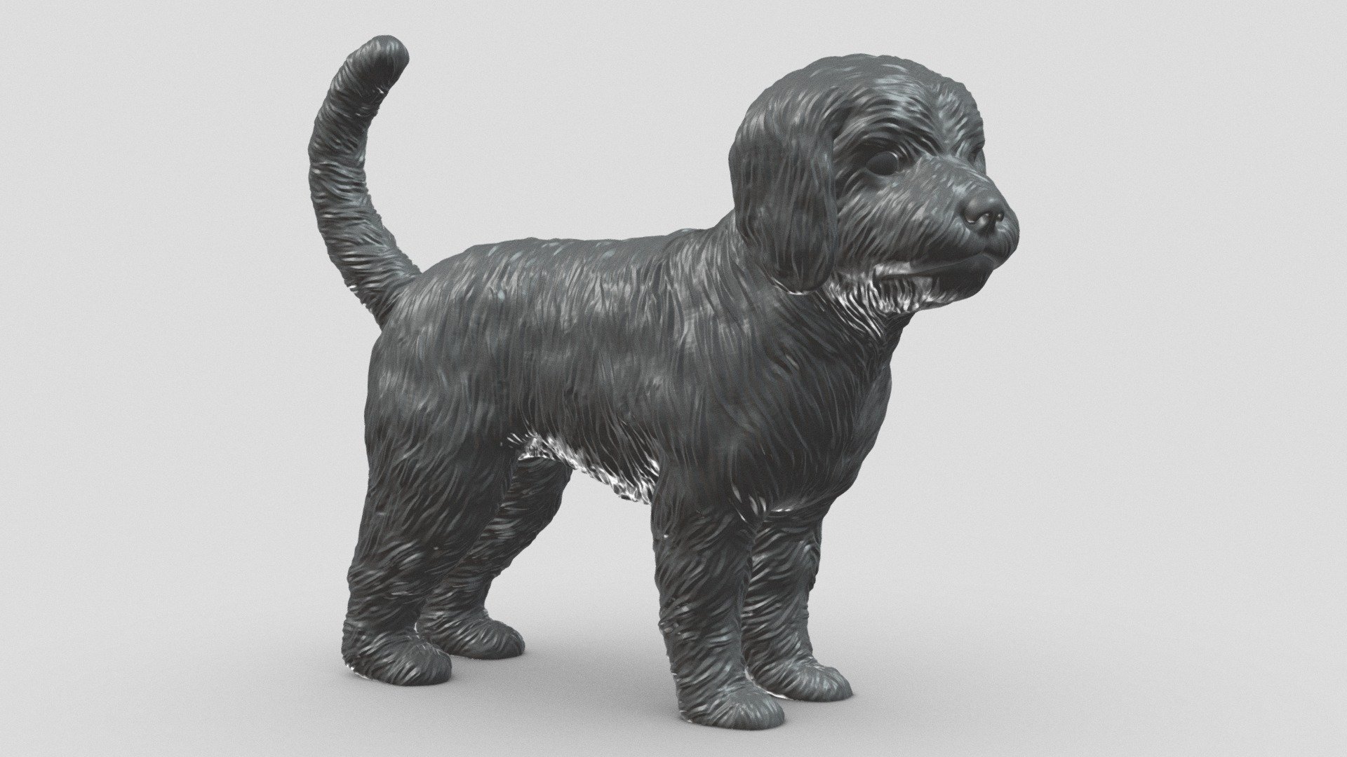 Preview shows decimated version. Extra files included .STL format.

STL file checked by Netfabb

Model height 100 mm, but you can change the size you like

It is suitable for decorating your room or desk, and of course you can give it to your loved ones

I hope you like it and thanks for the support! - Cavoodle V1 3D print model - Buy Royalty Free 3D model by Peternak 3D (@peternak3d) 3d model