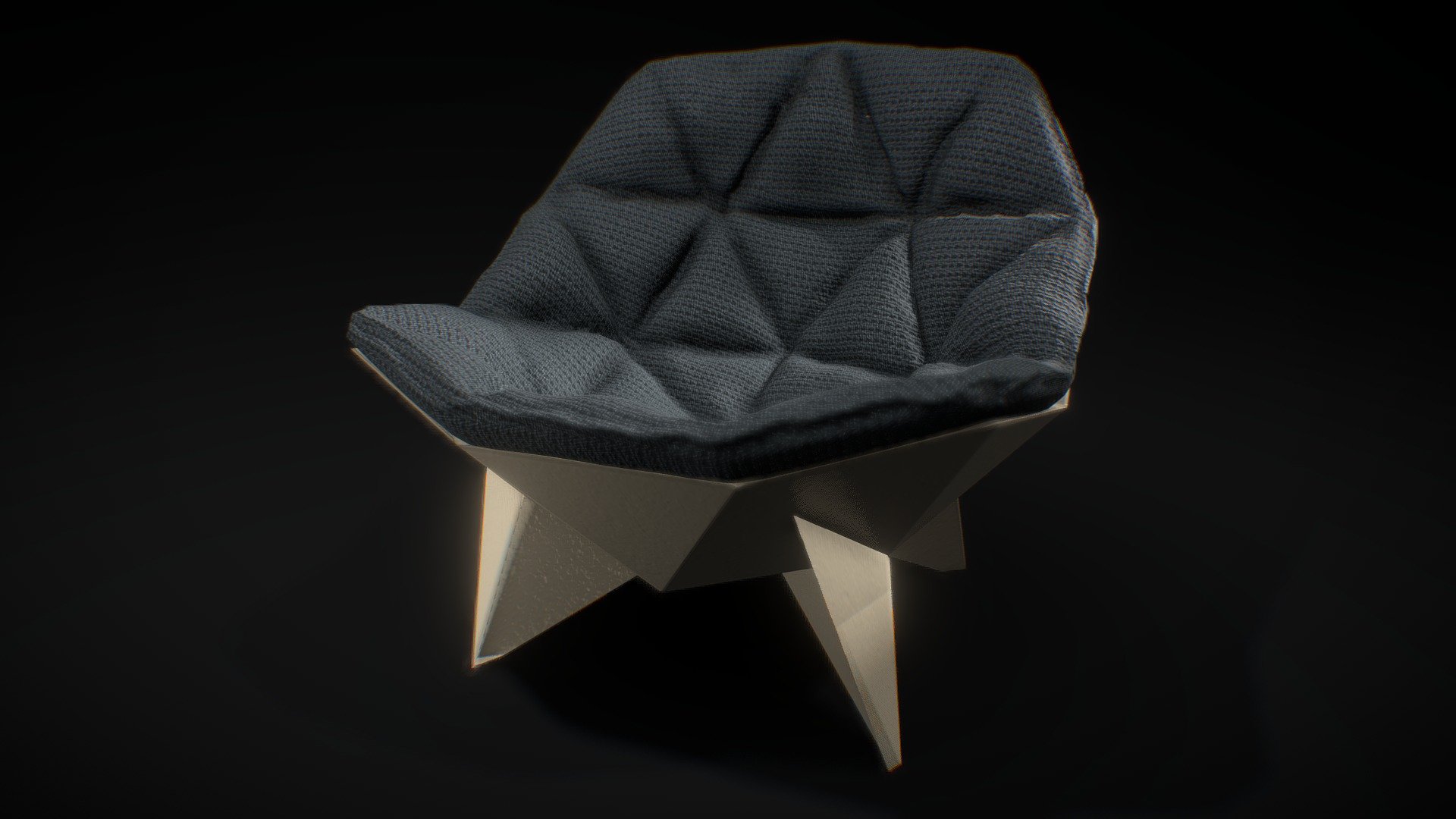 A cool chair I saw online, couldn't get the source
Used for an environment design - Cool chair - 3D model by Alx cm (@tacotown5) 3d model