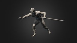 Warrior #12 warrior, figure, anatomical