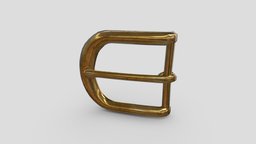 Buckle 3 shoe, pin, cloth, household, other, bag, buckle, dress, strap, shoes, boots, brass, accessory, metal, backpack, iron, belt, outfit, character, lowpoly, gameart, human, clothing, gameready, steel