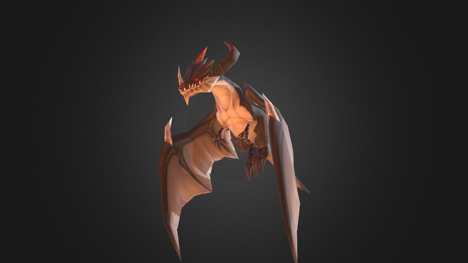 3D Character - Dragon01 - 3D model by Hit (@sihalee74) 3d model
