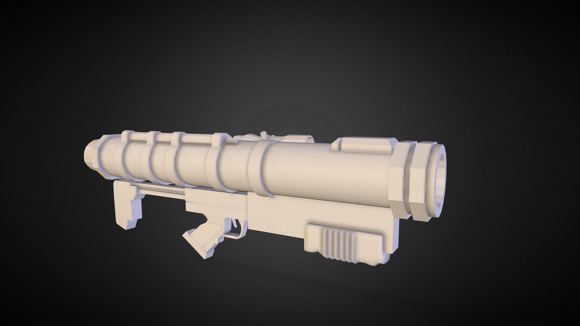 Rocket Launcher - Download Free 3D model by kaya1 3d model