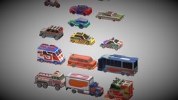Scifi vehicles pack