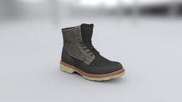 Fila Lace-up Boots shoe, staffpick, 3d-scan, staff, shoes, 3dscanning, shoe-shoes-fashion-photoscan-photorealistic, 3dscan