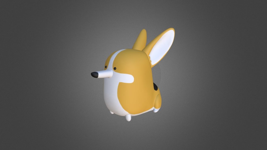 Sculpted this corgi while working on another project. I wanted to work on something that might be 3D printed or be a little figure. Sculpt is based off of the Give a Fluff Corgli. Hope you like!

Posted with permission from Give a Fluff 3d model