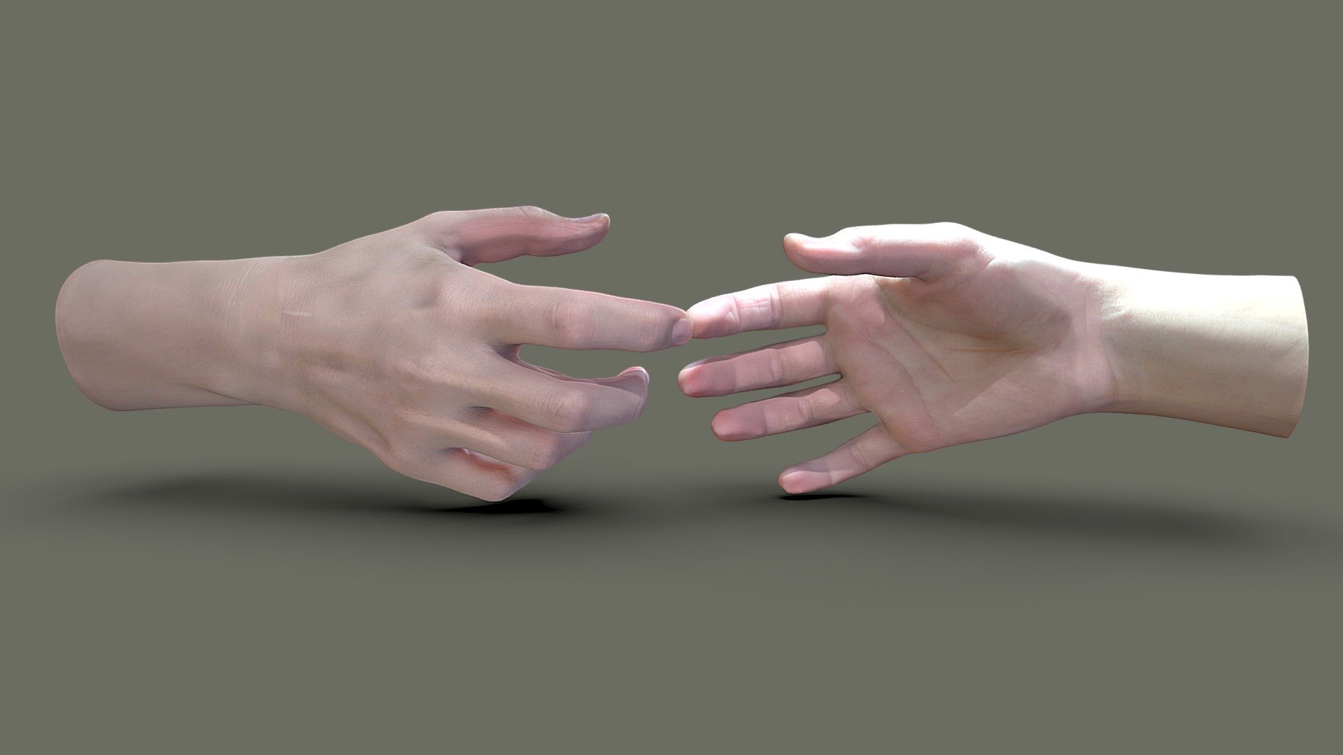 40 years old female hands reaching.

Photos taken with A7R IV and 20mm Sony FE

Processed with Metashape + Blender + Wrap3d - Female hands reaching - Buy Royalty Free 3D model by Lassi Kaukonen (@thesidekick) 3d model