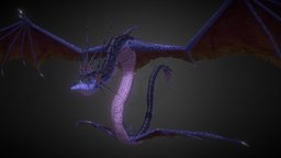 Gran Anfíptero Agua fish, drone, complete, deer, ready, lion, water, eel, rigged-character, rigged-and-animation, animation, dragon, war, rigged, amphiptera, lion_fish, fish_lion