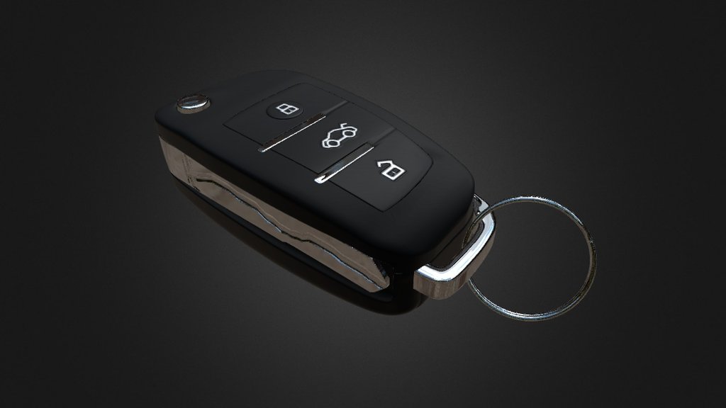 Car Key - 3D model by the_chase101 3d model