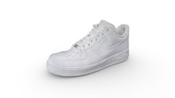 Nike Air Force 1 shoe, one, leather, white, basketball, nike, airforce, sneaker, sneakers, adidas, af1, 1, adidas-shoes, nikes