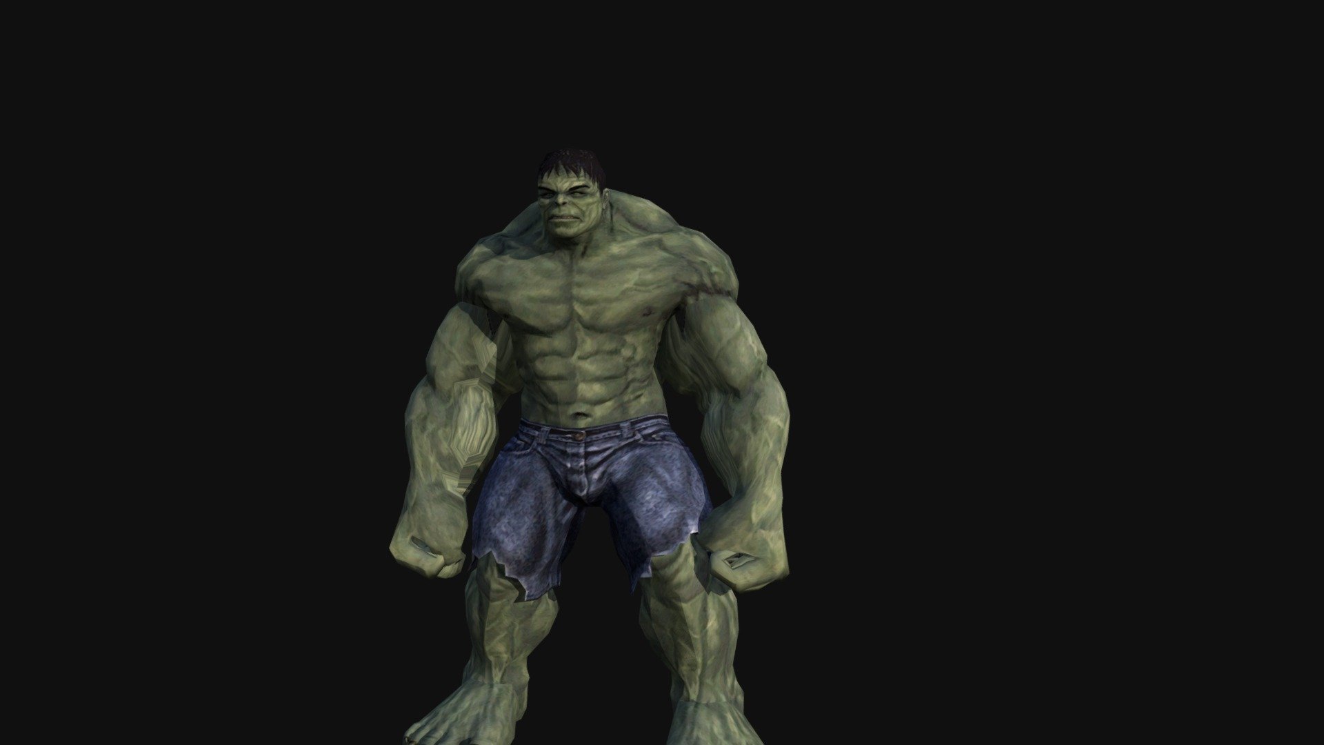 Jumping animation for Hulk rig - Hulk Jump - 3D model by Toby Dart (@tobydart) 3d model