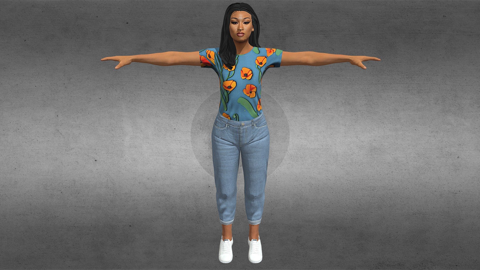 This is a fully rigged 3D model of Megan Thee Stallion. This model is by Jasnoor Singh. 



⚠️Do not use this 3D Model anywhere without permission, or you will receive a Copyright Notice⚠️


If using in Instagram Effects or Snapchat Lenses make sure to give Credits
 (CC: &ldquo;jasnoor.harry