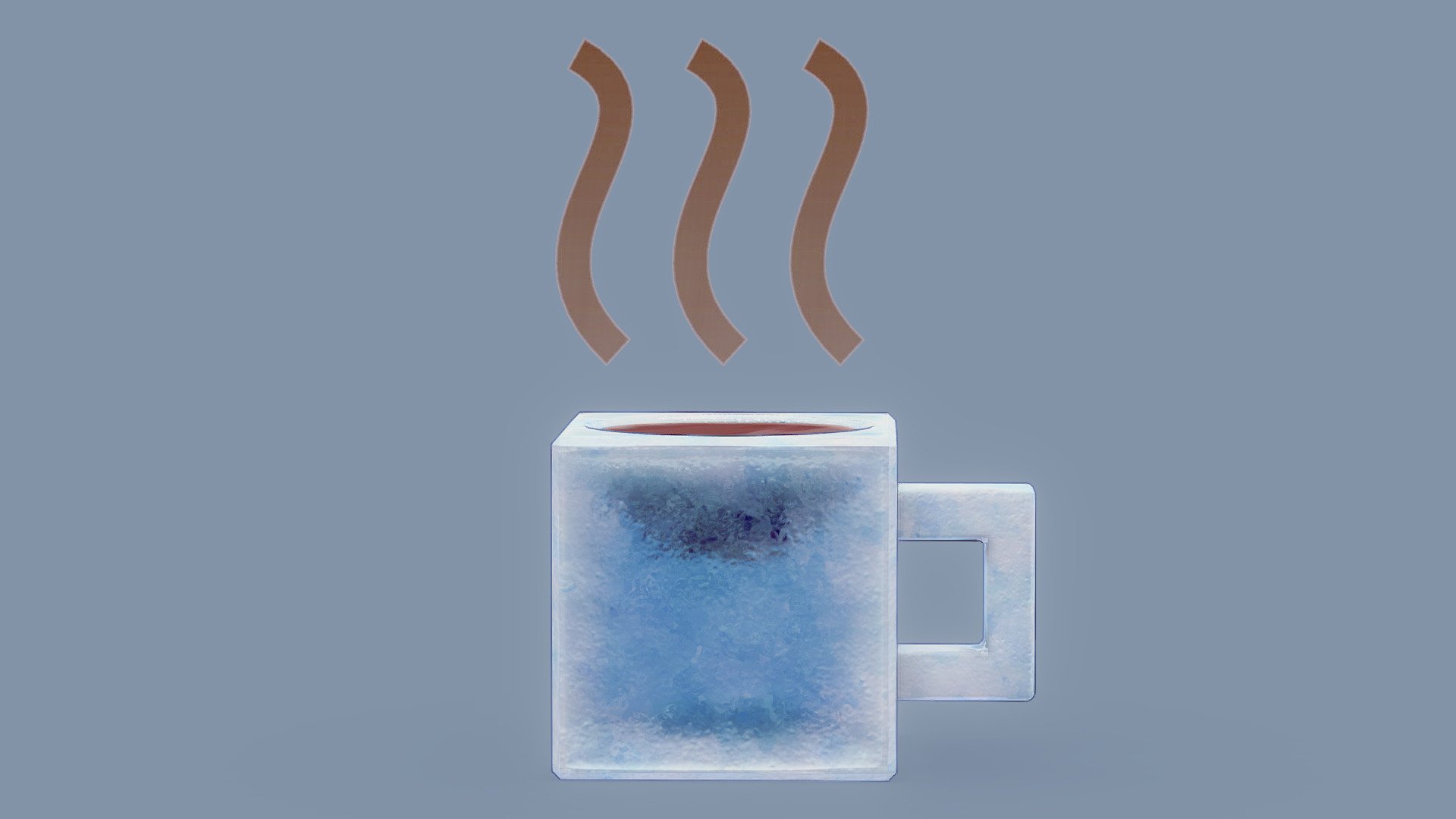 Sketchfab Weekly Challenge Week 42 - Ice Coffee - Download Free 3D model by Duznot (@duz_vr) 3d model