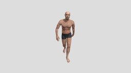 Athleticus face, anatomy, boy, people, muscle, obj, , fbx, max, head, muscular, athletic, character, 3d, blender, model, man, animated, human, male