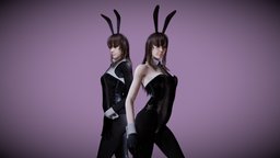 G2: Casual NPC 01 (Female) A bunny, suit, casual, girl, clothing