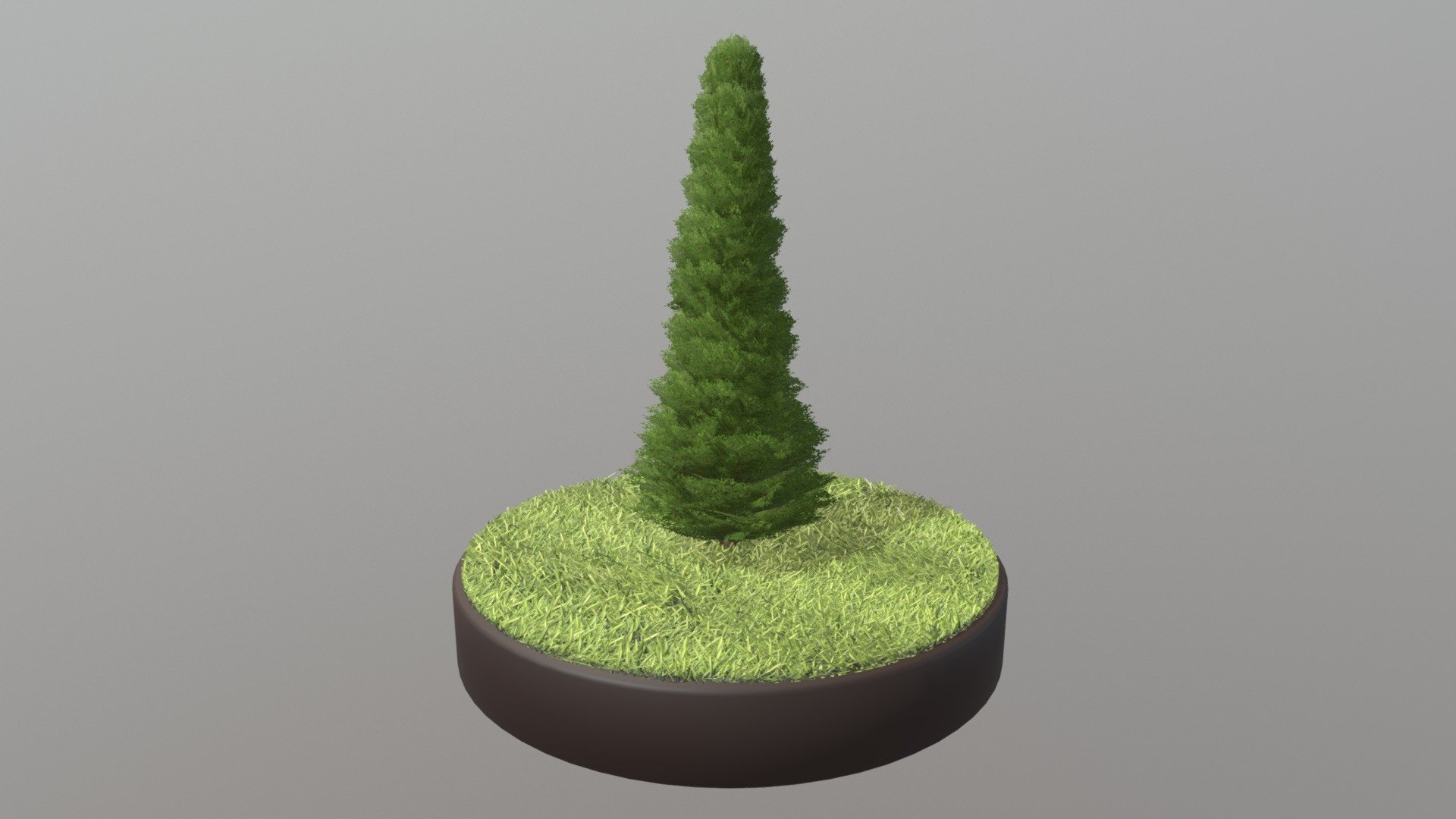 Here is a 2 meter high cypress for your garden scene or house visualization project.







Textures(4k):




Color map

Mask texture for the transparency

Normal map



Here on Sketchfab you can view or purchase some of our 3d-models which we are using in our projects for VIS-All.

The models was created by 3DHaupt for the Software-Service John GmbH.

3D-Model was modelled and textured in blender 3d model