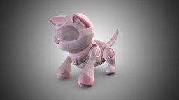 Robo Cat cat, toy, rawscan, photogrammetry, 3dscan