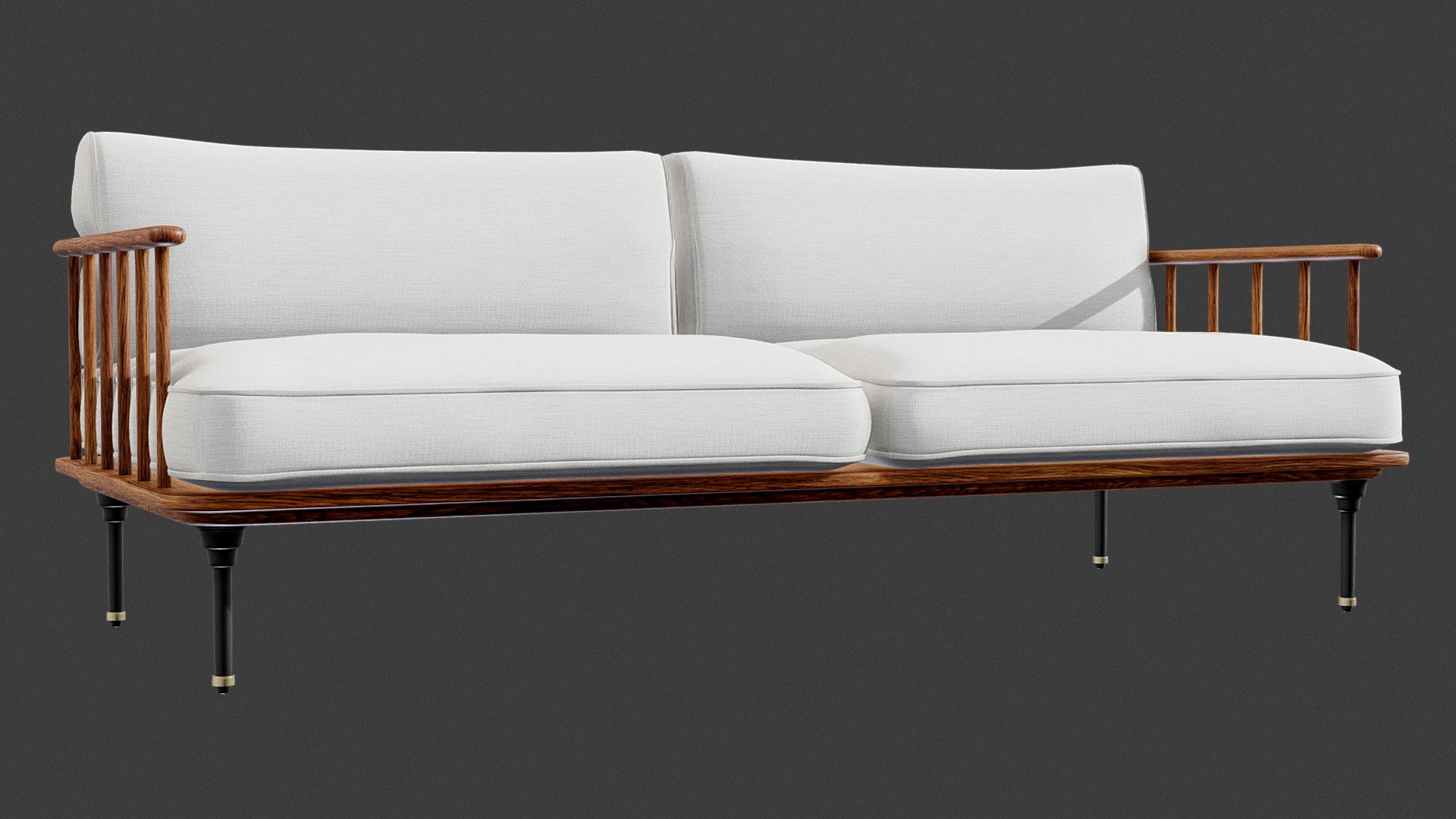 -no plugins/modifiers etc

-model fully UVs unwrapped 

-diffuse texture size: 8192x8192

-model was made in real size

-scene units measurement: millimeters

-dimensions: 76 H x 200.3 W x 87.9 D (cm)
 - Kalmar Sofa - 3D model by TypicCube 3d model