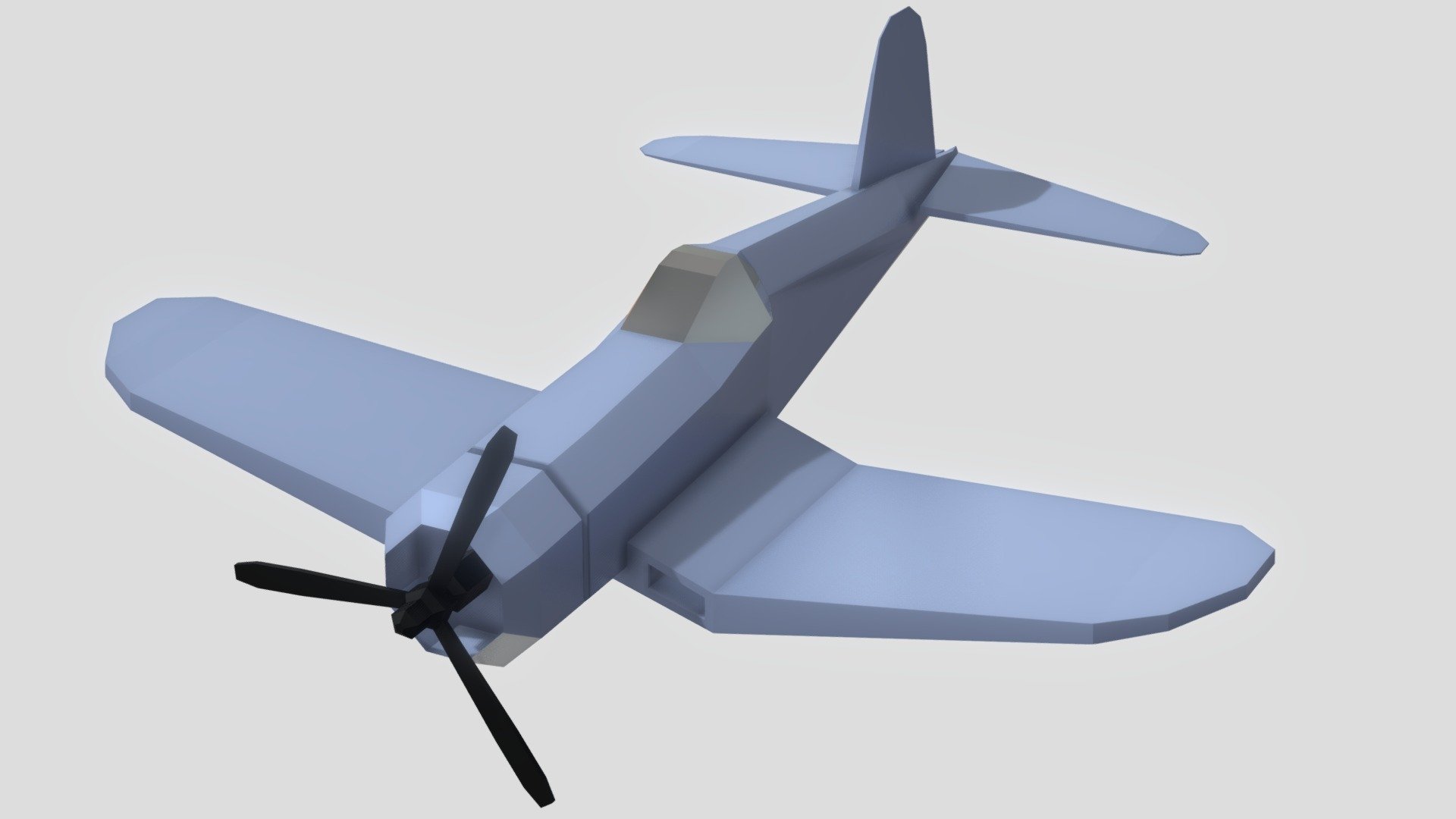 F4U Corsair airplane Low Poly Gameasset

359 Verticles
596 Triangles - F4U Corsair - Low Poly - Download Free 3D model by Wersaus33 3d model