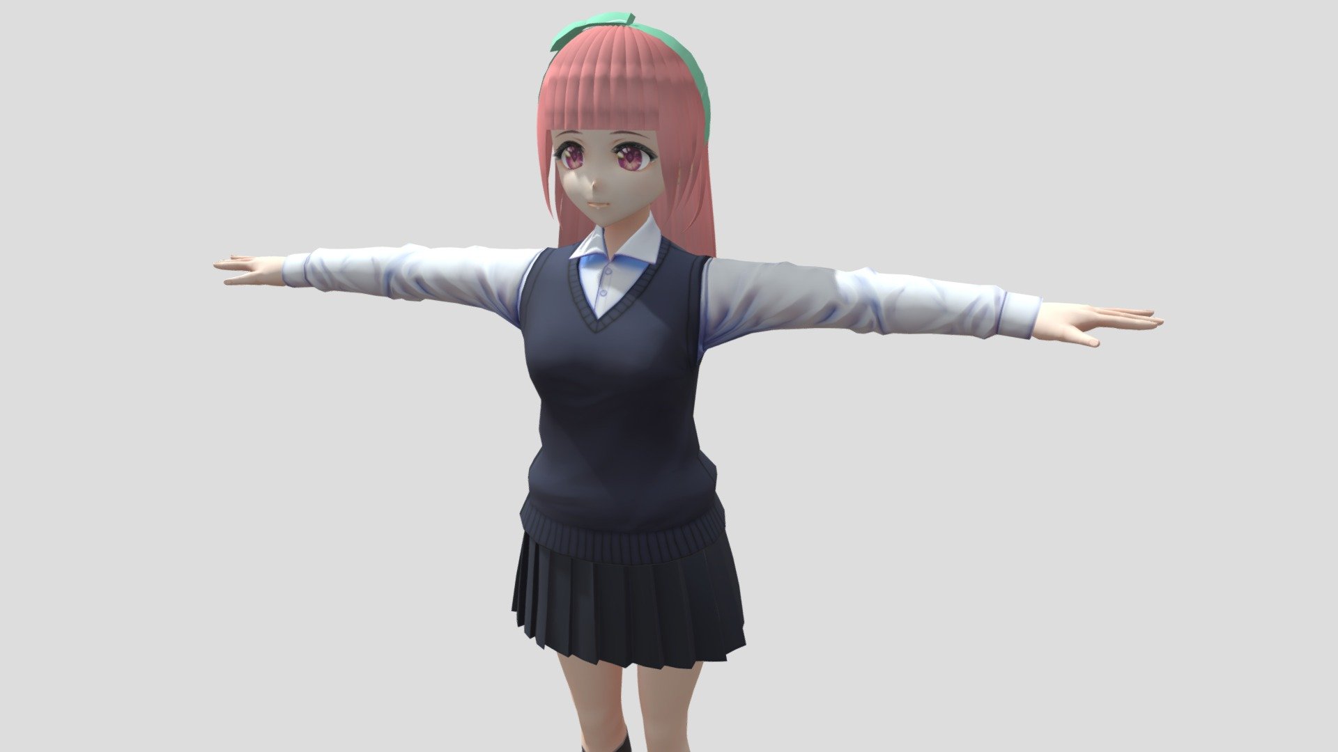 Model preview(1)

Model preview(2)



This character model belongs to Japanese anime style, all models has been converted into fbx file using blender, users can add their favorite animations on mixamo website, then apply to unity versions above 2019



Character : Female011*2

Verts:16010 / 15808

Tris:22874 / 22670

Sixteen / Fifteen textures for the character



This package contains VRM files, which can make the character module more refined, please refer to the manual for details



▶Commercial use allowed

▶Forbid secondary sales



Welcome add my website to credit :

Sketchfab

Pixiv

VRoidHub
 - 【Anime Character】Female011 (Discount/Unity 3D) - Buy Royalty Free 3D model by 3D動漫風角色屋 / 3D Anime Character Store (@alex94i60) 3d model
