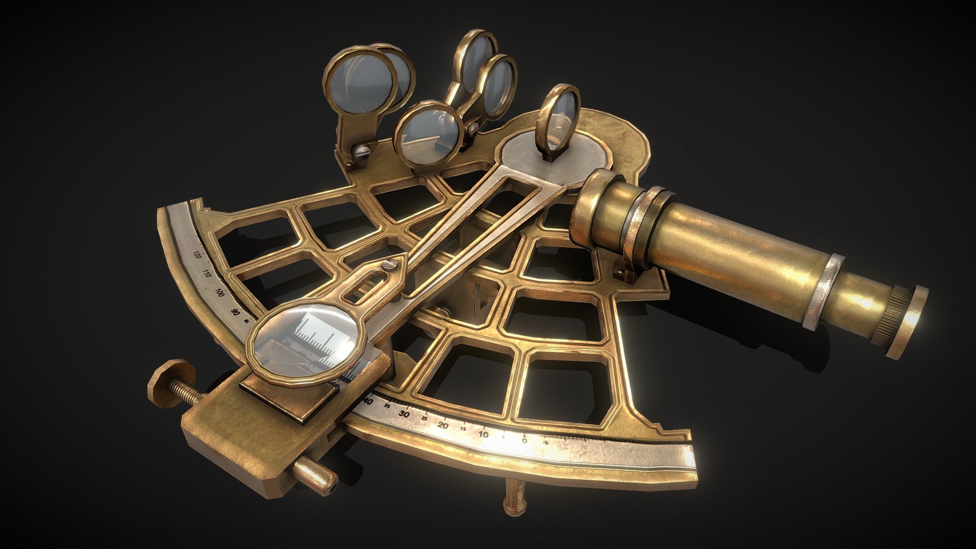 Antique Sextant Telescope - low poly

Triangles: 4.9k
Vertices: 2.7k

4096x4096 PNG texture - Antique Sextant Telescope - low poly - Buy Royalty Free 3D model by Karolina Renkiewicz (@KarolinaRenkiewicz) 3d model