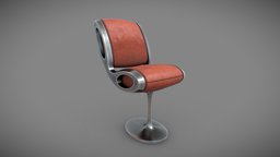 Chair MN modern, stool, armchair, visualization, designer, marc-gauvin, render, 3d, chair, model, design, home, sketchfab, interior, download, fashiom, newson