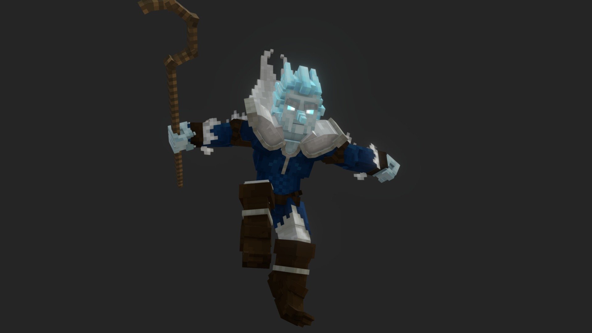 A model inspired by the folklore of Jack Frost, for Amazed!
Private comission via Lumine Studios

Model made for ModelEngine &amp; Mythicmobs plugins, for Java Minecraft.
Check more cool stuff made by me on https://discord.gg/dcXr2bRj8z - Jack Frost - 3D model by Endesman 3d model
