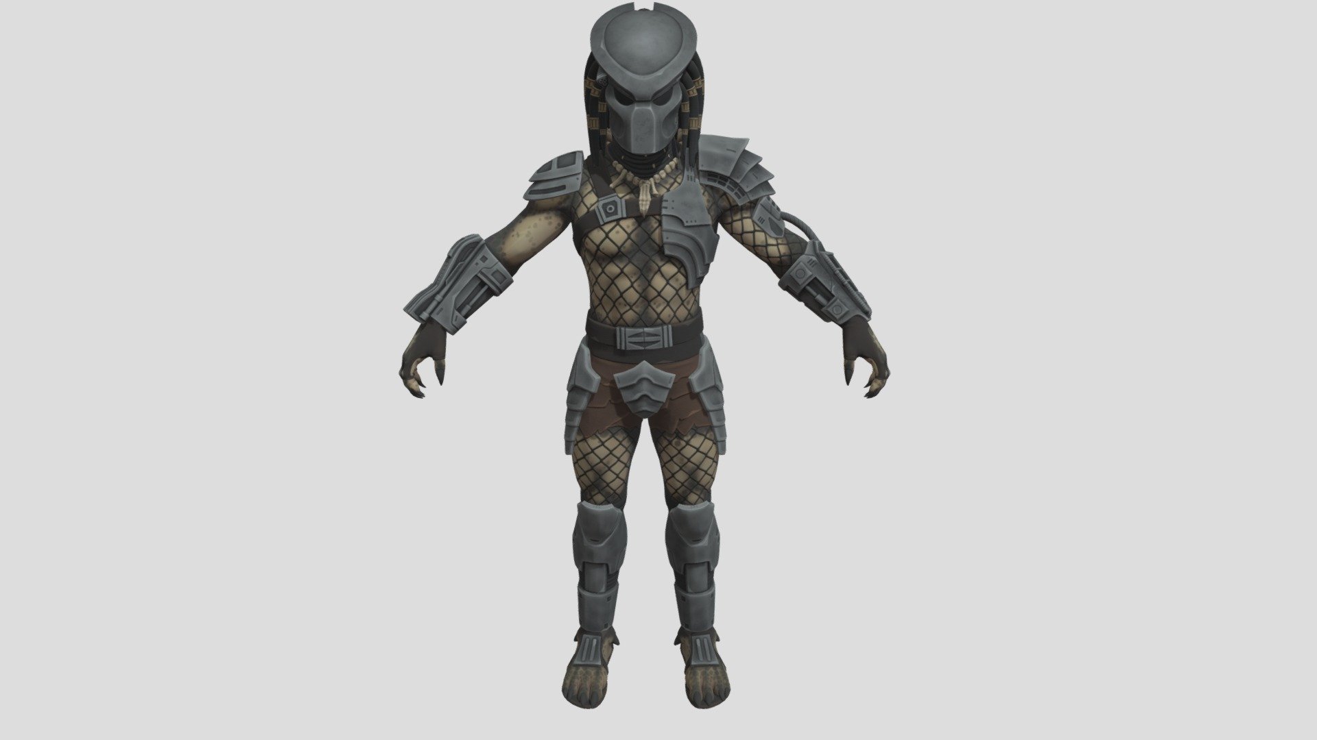 Predator - Fortnite Version Original 3D Model from game free download for Unity and Unreal Engine!

PS: Epic Games gived me this model :) - Predator - Fortnite Version - Download Free 3D model by EWTube0 3d model