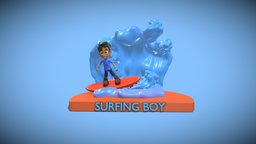 Surfing Boy