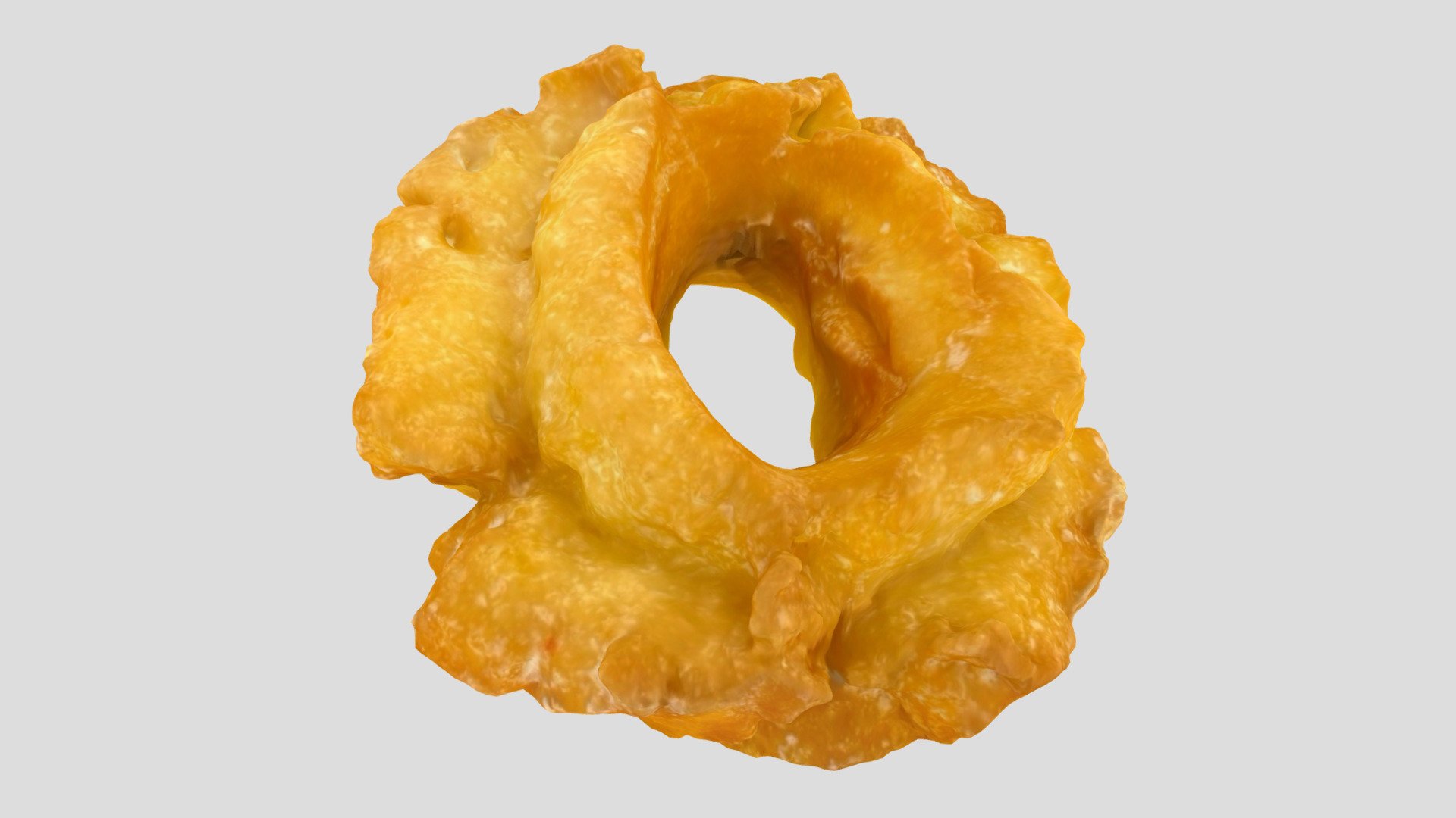 Donut 3D model scanned using photogrammetry on an iphone. This would go great with a cup of coffee. Suitable for environments, props, etc. Created with Polycam - Cake Donut - 3D model by Cam Cottrill (@camcottrill) 3d model