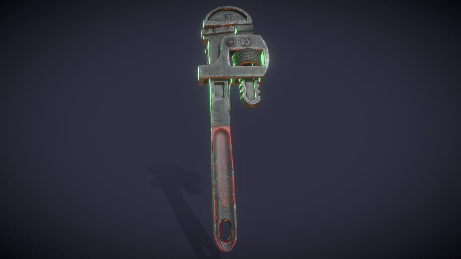 Pipe Wrench


1 mesh.
Geometry: 3986 triangles, 3727 vertices.
PBR high resolution textures (4K).
Channels: diffuse, normal, metallic, ambient occlusion.
SRP support: BuiltIn, URP, HDRP.
Unity version: +2020.3.
 - Melee Apocalypse Weapons: PipeWrench - 3D model by Hitoshi Matsui (@hitoshi.matsui) 3d model