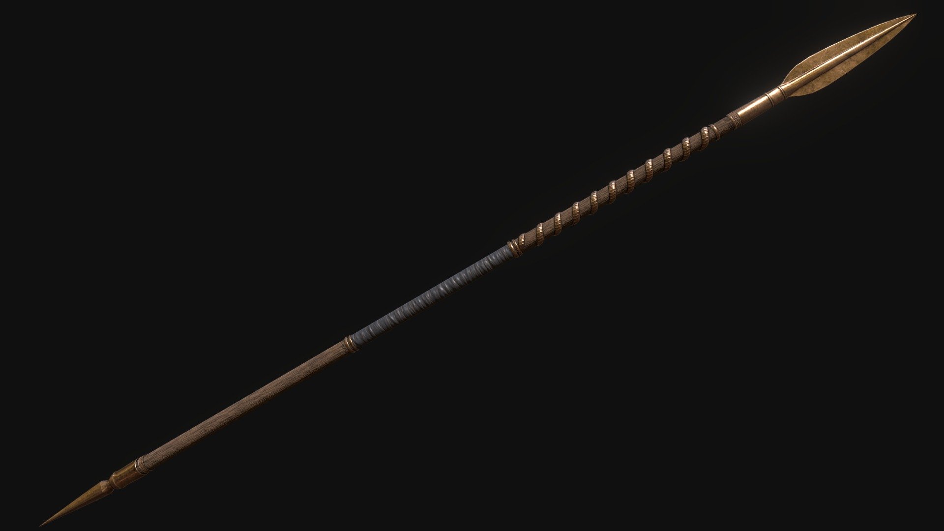 Bronze Greek Spear  - Dory

Textures in 4k, FBX file format.

Modeled in Blender, textured in Substance.

Visit my Artstation for more renders and option to buy

Like, follow and stay tuned for more models!
 - Bronze Greek Spear (Dory) - 3D model by burning_umbrella (@burningumbrella69) 3d model