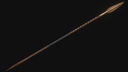 Bronze Greek Spear (Dory) greek, ancient, spear, warrior, athens, sparta, spartan, hoplite, free3dmodel, free-download, ancient-greece, weapon, blender3d, war, fbx-object-model, noai