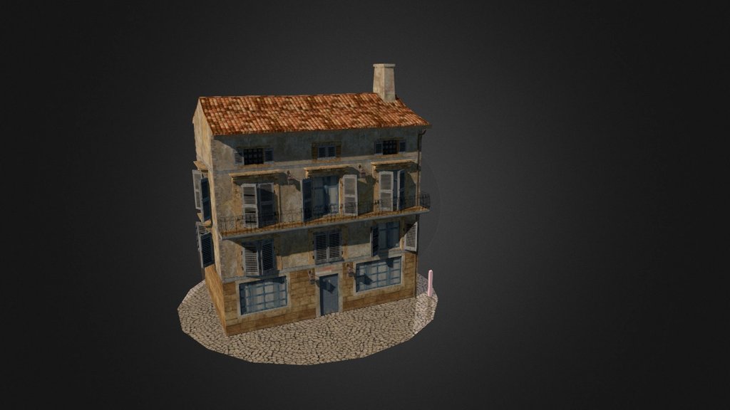 Only need to add a prop or two and vegetation 3d model