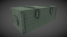 Storage Crate crate, storage, assets, box, container