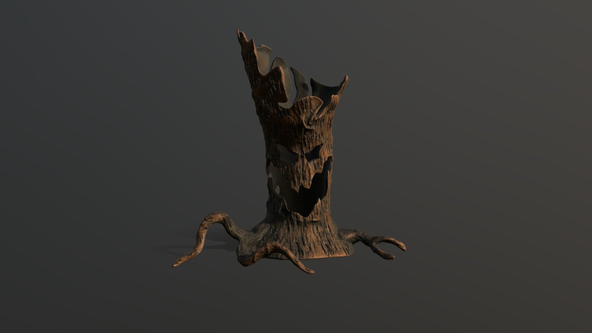 Stylized Trees Halloween Monster PBR - Stylized Trees Halloween Monster PBR - 3D model by Mirgot 3d model