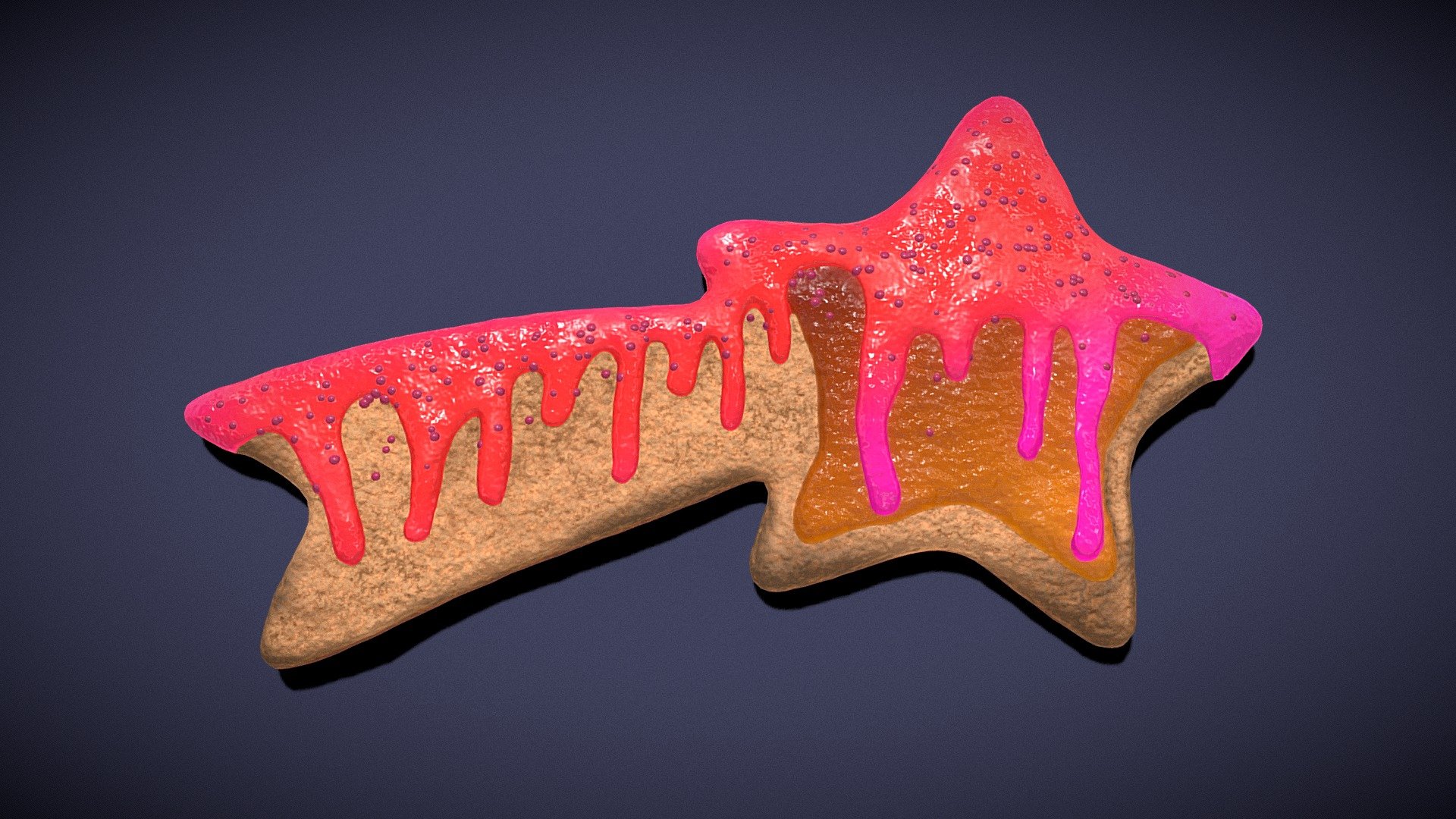 Shooting Star Icing Jelly Cookie
VR / AR / Low-poly
PBR Approved
Geometry Polygon mesh
Polygons 8,979
Vertices 8,804
Textures 4K PNG - Shooting Star Icing Jelly Cookie - Buy Royalty Free 3D model by GetDeadEntertainment 3d model