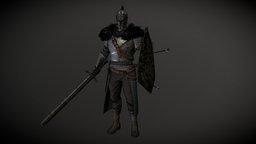 Faraam Armour knight sculpt, medieval, character, model, fantasy, knight