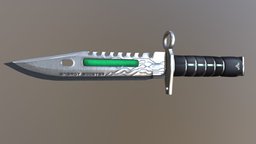 M9 Bayonet army, vgo, vgodesign, weapon, knife, design, military, space, skin