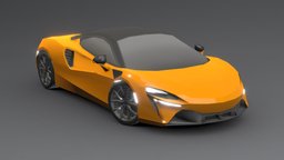 McLaren 2022 Low-poly 3D autodesk, vehicles, bmw, mclaren, mclaren-f1, cars-vehicles, mclaren650s, mclarenf1, mclaren-honda, low-poly, vehicle, car, sport, mclarenf1-mclaren, mclaren-720s