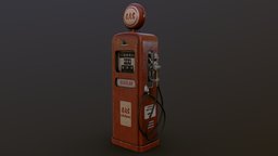 Old Gas Pump gas, gasoline, pump, retro, old, station
